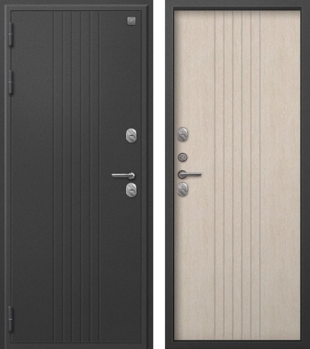 Центурион Т-90-2026 Графит букле - Седой дуб (терморазрыв)